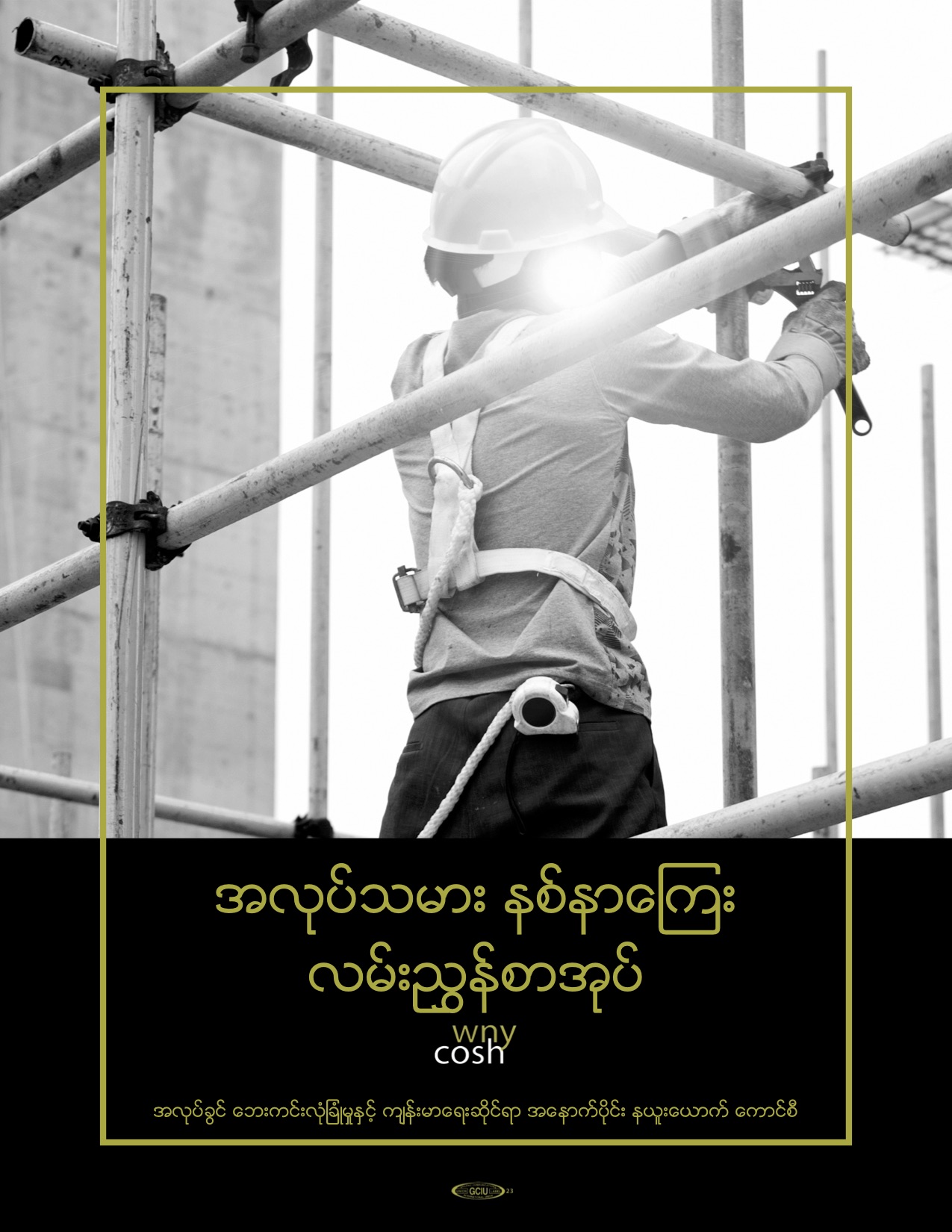 Thumbnail for Worker Compensation Guidebook in Burmese