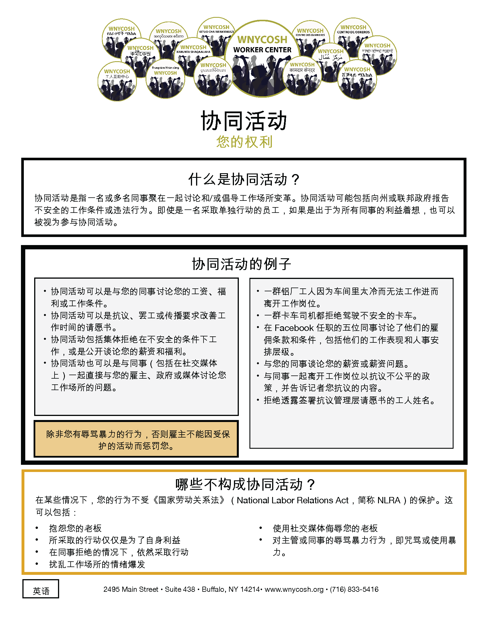 Thumbnail for Concerted Activity Factsheet in Chinese