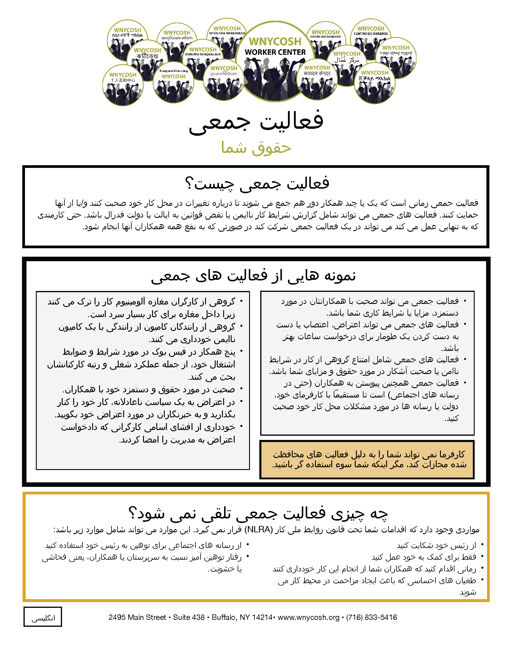 Thumbnail for Concerted Activity Factsheet in Farsi